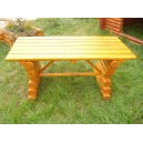 dřevěný stůl - srubový