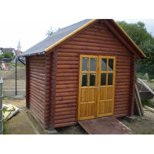 Srubový domek na nářadí